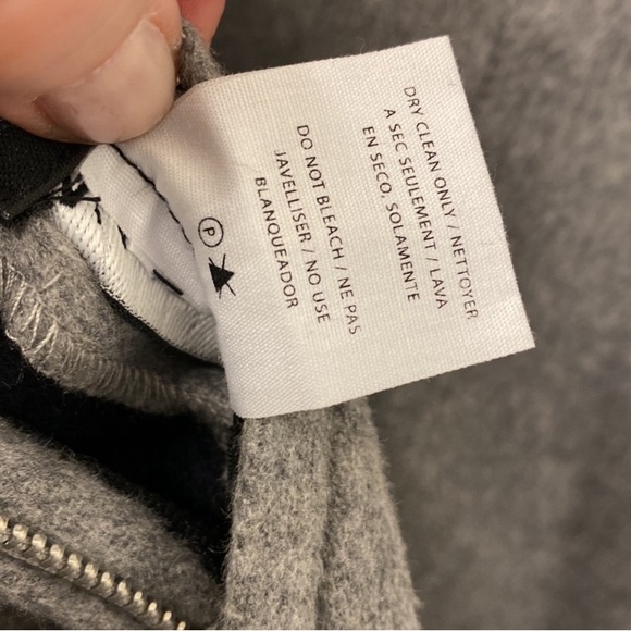 Naadam Wool Cashmere Reversible
Bomber Jacket Size XL - Picture 13 of 14
